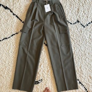 Frankie shop cargo pants size 0 in olive.
